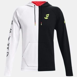 Under Armour UA Joel Embiid Hoodie 1366531-100 (White/Black)